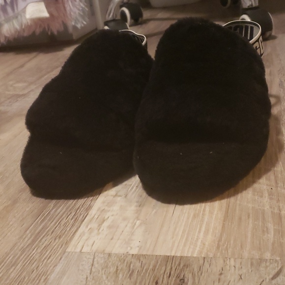 Ugg black slingback slippers size 7 - Picture 5 of 6